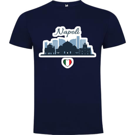 T-shirt maniche corte del tifoso napoletano