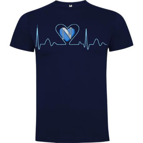 T-shirt maniche corte del tifoso napoletano