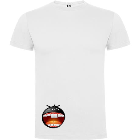 T-shirt maniche corte. Emoticon
