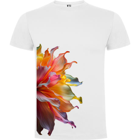 T-shirt maniche corte. Motivi floreali