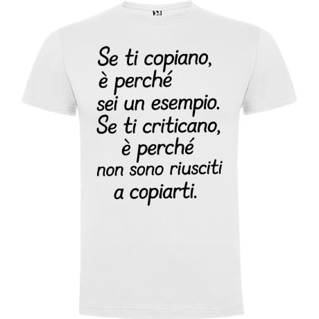 T-shirt maniche corte. Frasi simpatiche