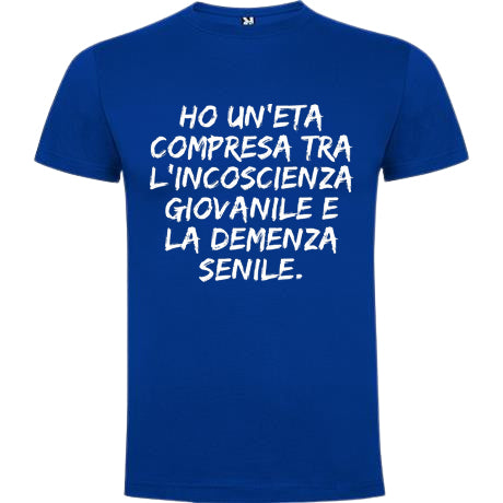 T-shirt maniche corte. Frasi simpatiche