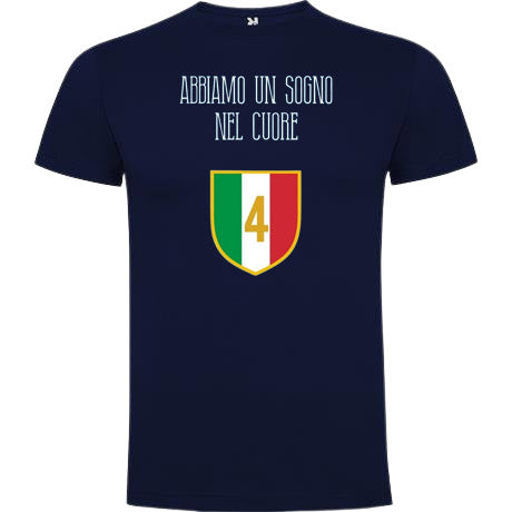 T-shirt maniche corte del tifoso napoletano