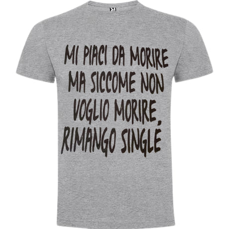 T-shirt maniche corte. Frasi simpatiche