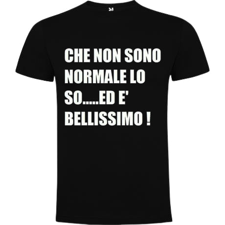 T-shirt maniche corte. Frasi simpatiche