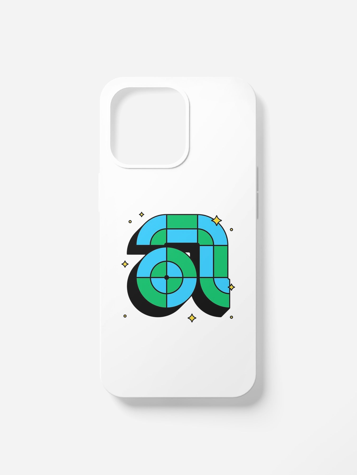 Cover per il tuo smartphone. Iniziali alfabeto "A"