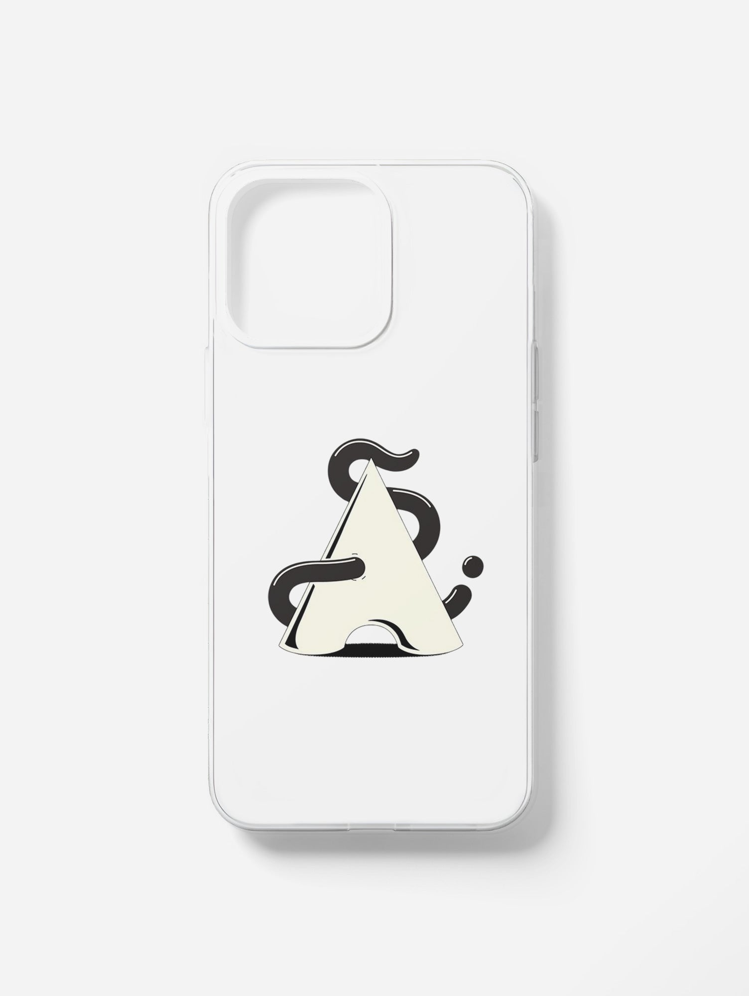 Cover per il tuo smartphone. Iniziali alfabeto "A"
