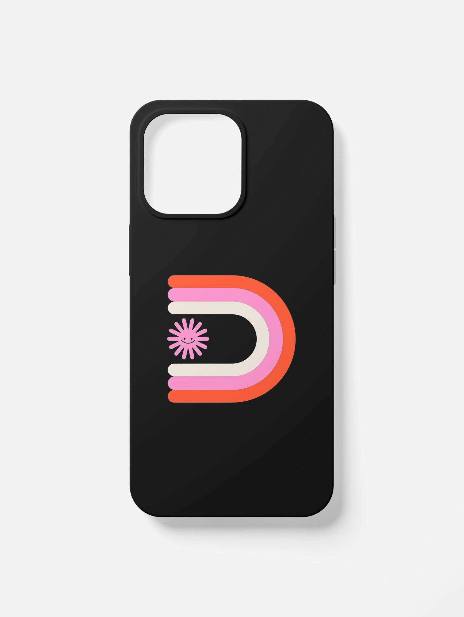 Cover per il tuo smartphone. Iniziali alfabeto "D"
