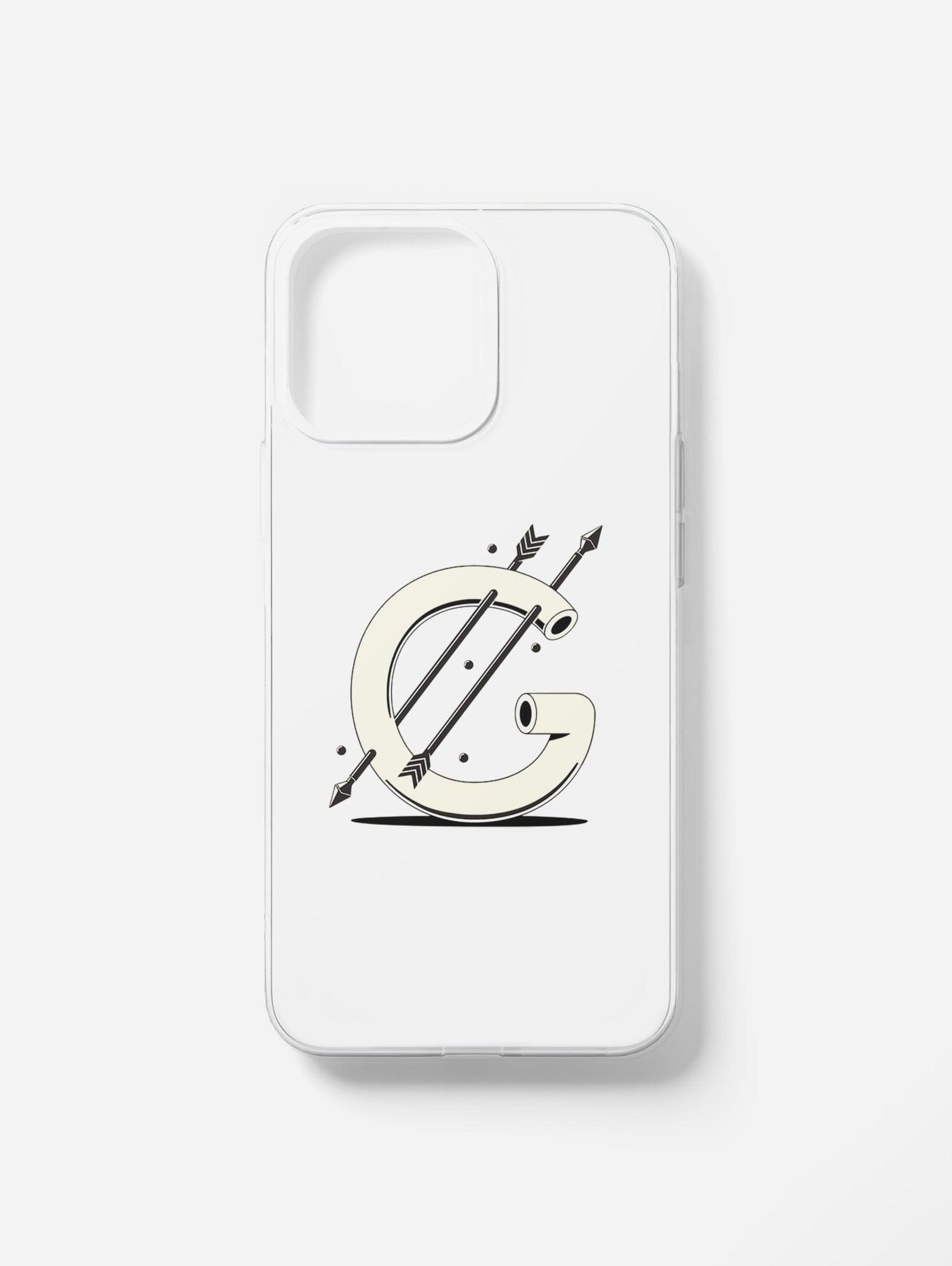 Cover per il tuo smartphone. Iniziali alfabeto "G"
