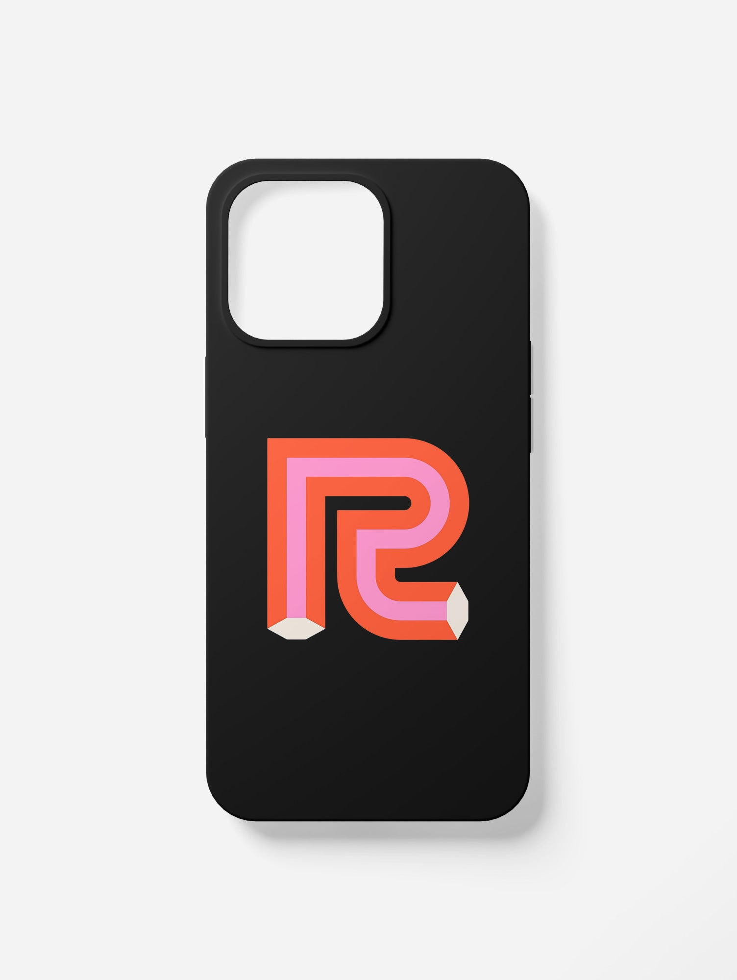 Cover per il tuo smartphone. Iniziali alfabeto "R"