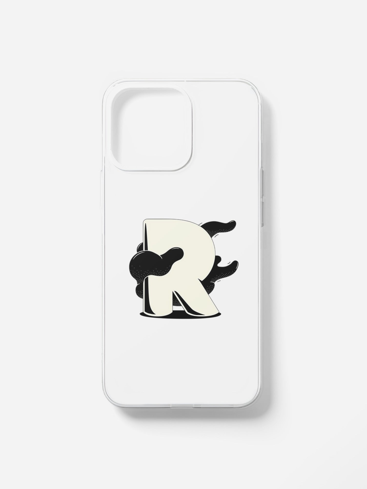 Cover per il tuo smartphone. Iniziali alfabeto "R"