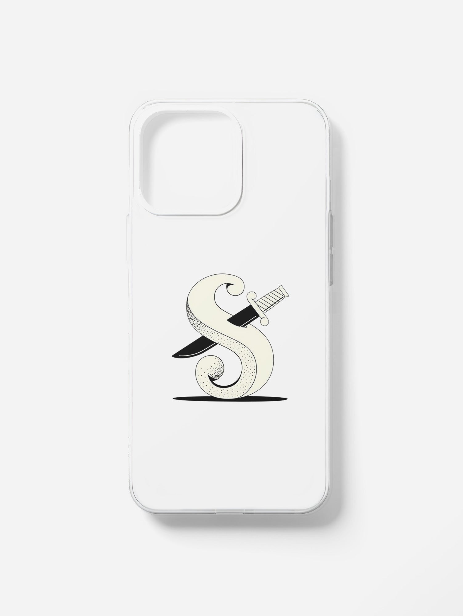 Cover per il tuo smartphone. Iniziali alfabeto "S"