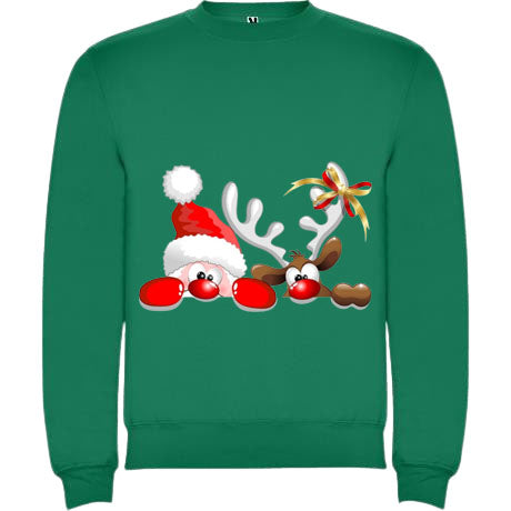 Felpa classica girocollo. Natalizie