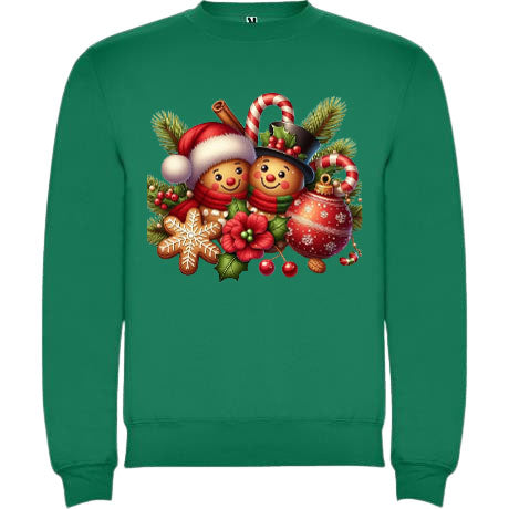 Felpa classica girocollo. Natalizie