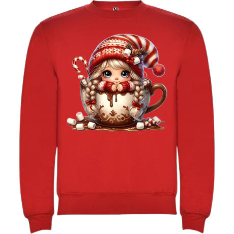Felpa classica girocollo. Natalizie