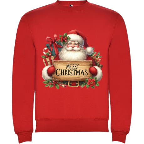 Felpa classica girocollo. Natalizie