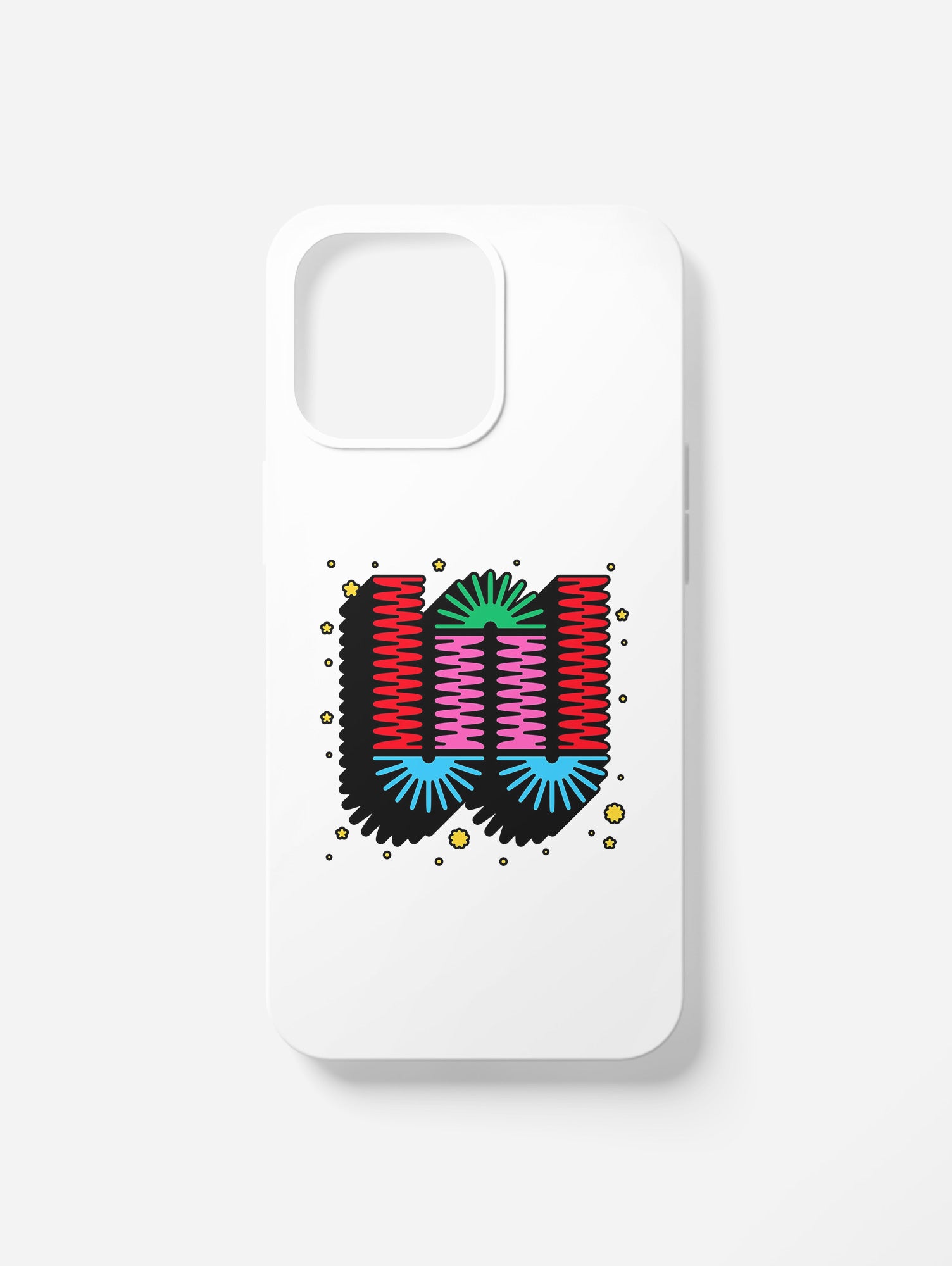 Cover per il tuo smartphone. Iniziali alfabeto "W"