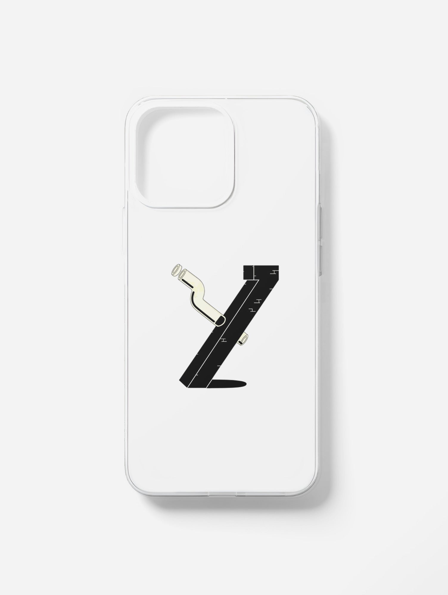 Cover per il tuo smartphone. Iniziali alfabeto "Y"