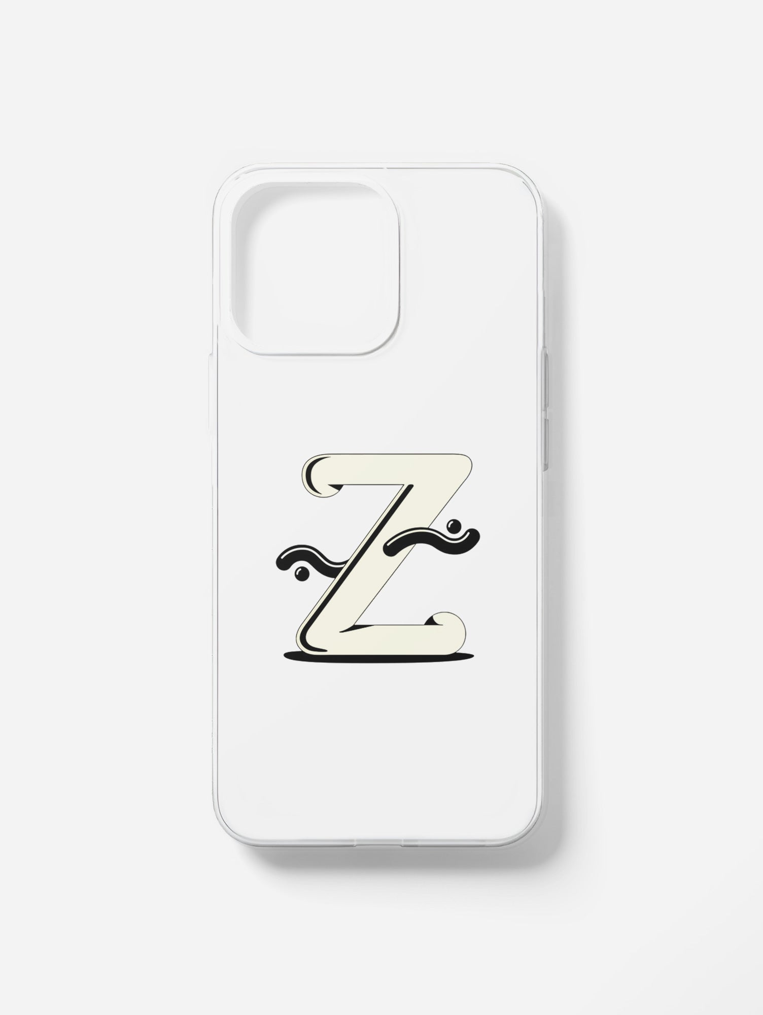 Cover per il tuo smartphone. Iniziali alfabeto "Z"