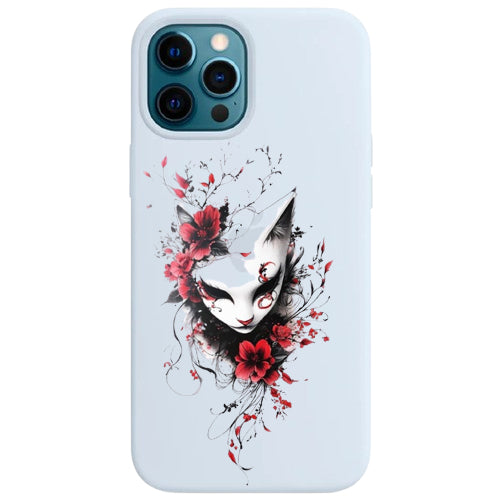 Cover per il tuo smartphone. Viso di donna.