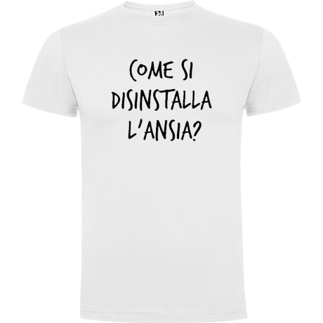 T-shirt maniche corte. Frasi simpatiche
