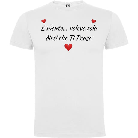 T-shirt maniche corte. Frasi simpatiche