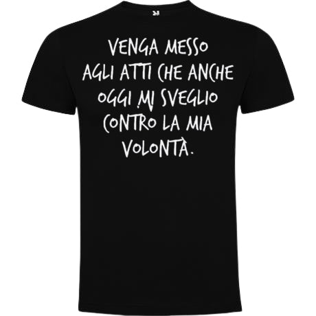 T-shirt maniche corte. Frasi simpatiche