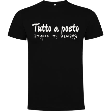 T-shirt maniche corte. Frasi simpatiche